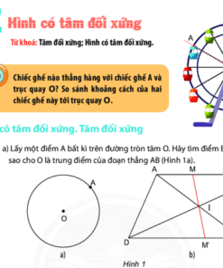 Bài 2. Hình có tâm đối xứng