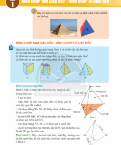 Bài 1. Hình chóp tam giác đều - Hình chóp tứ giác đều